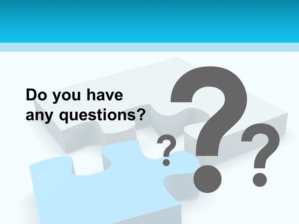 A Piece Of A Puzzle Sitting On Top Of A Table PowerPoint Template