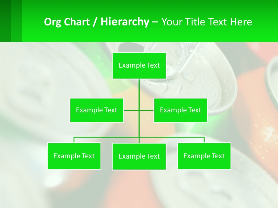 A Group Of Soda Cans With A Green Label PowerPoint Template