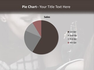 A Woman Holding A Camera Up To Her Face PowerPoint Template