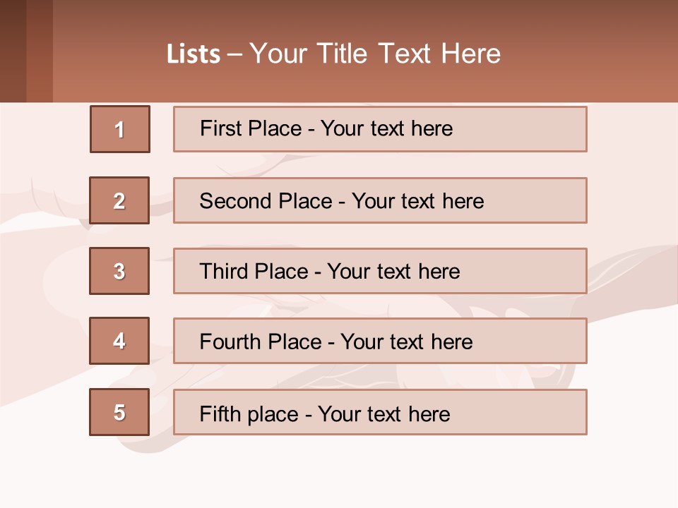 A Group Of Hands Holding Each Other Over A White Background PowerPoint Template