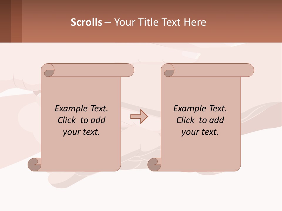 A Group Of Hands Holding Each Other Over A White Background PowerPoint Template