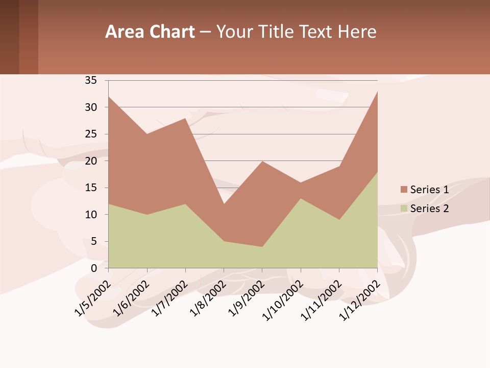 A Group Of Hands Holding Each Other Over A White Background PowerPoint Template