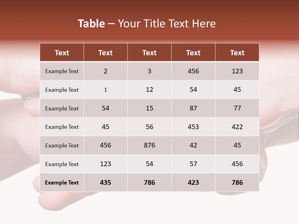 A Group Of Hands Holding Each Other Over A White Background PowerPoint Template
