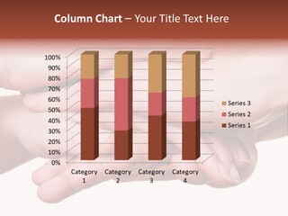 A Group Of Hands Holding Each Other Over A White Background PowerPoint Template