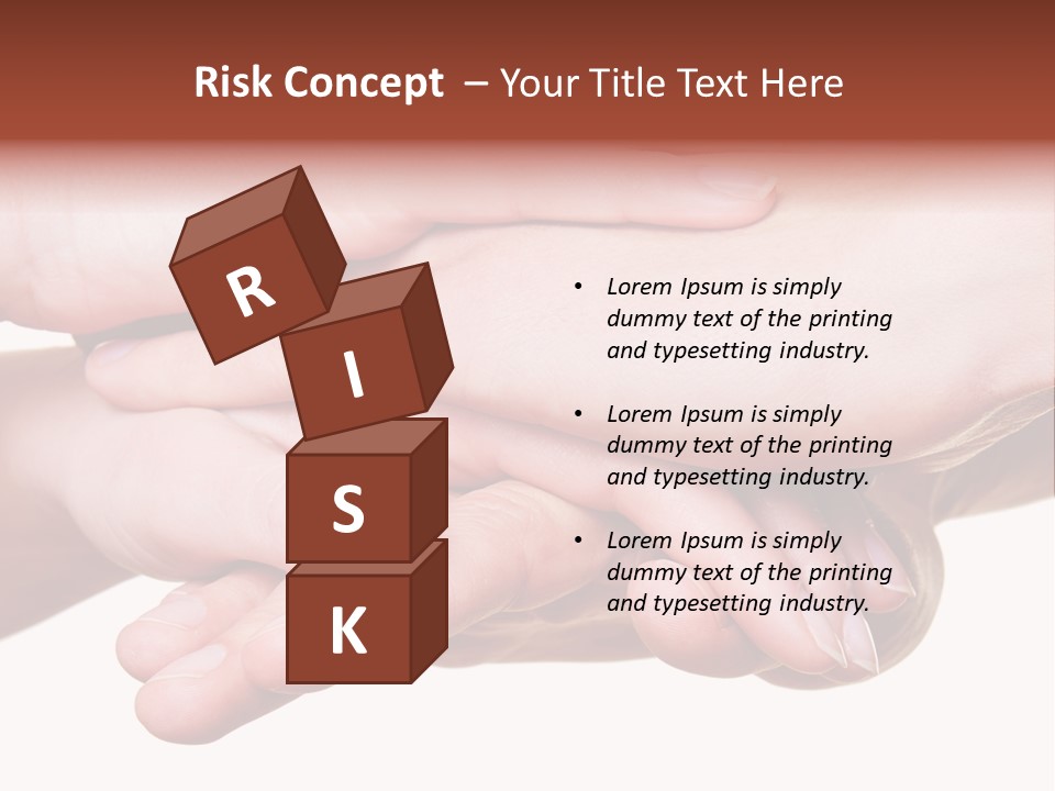 A Group Of Hands Holding Each Other Over A White Background PowerPoint Template