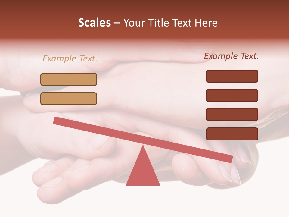 A Group Of Hands Holding Each Other Over A White Background PowerPoint Template