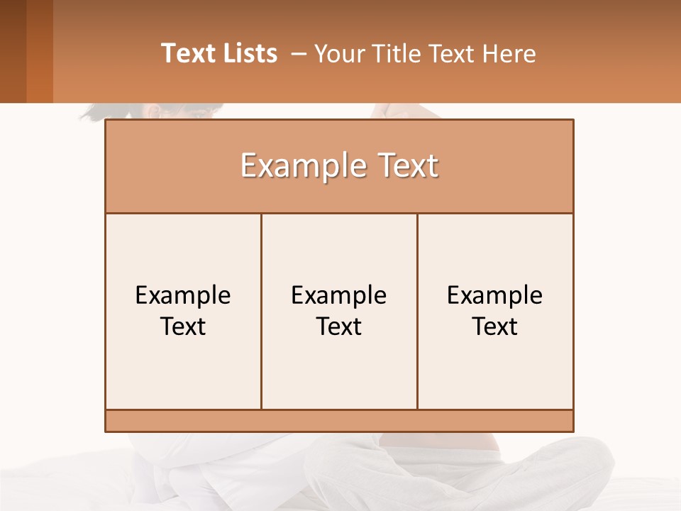 A Woman Doing Yoga With Another Woman In The Background PowerPoint Template