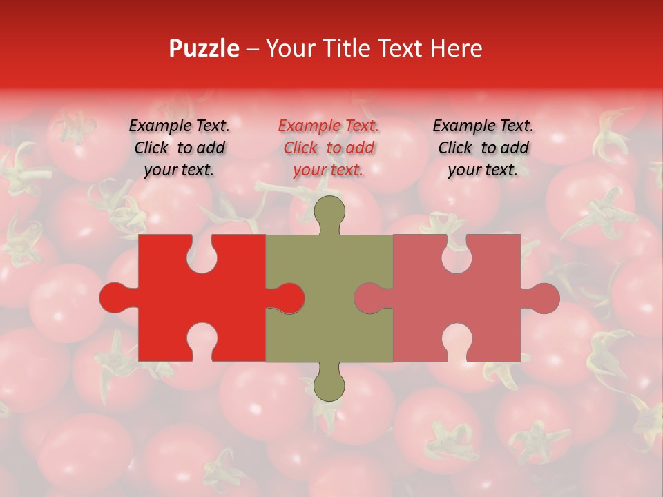 A Large Pile Of Red Tomatoes Powerpoint Template PowerPoint Template