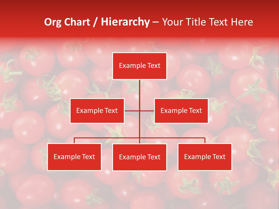 A Large Pile Of Red Tomatoes Powerpoint Template PowerPoint Template