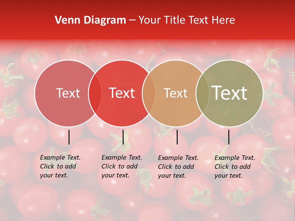A Large Pile Of Red Tomatoes Powerpoint Template PowerPoint Template