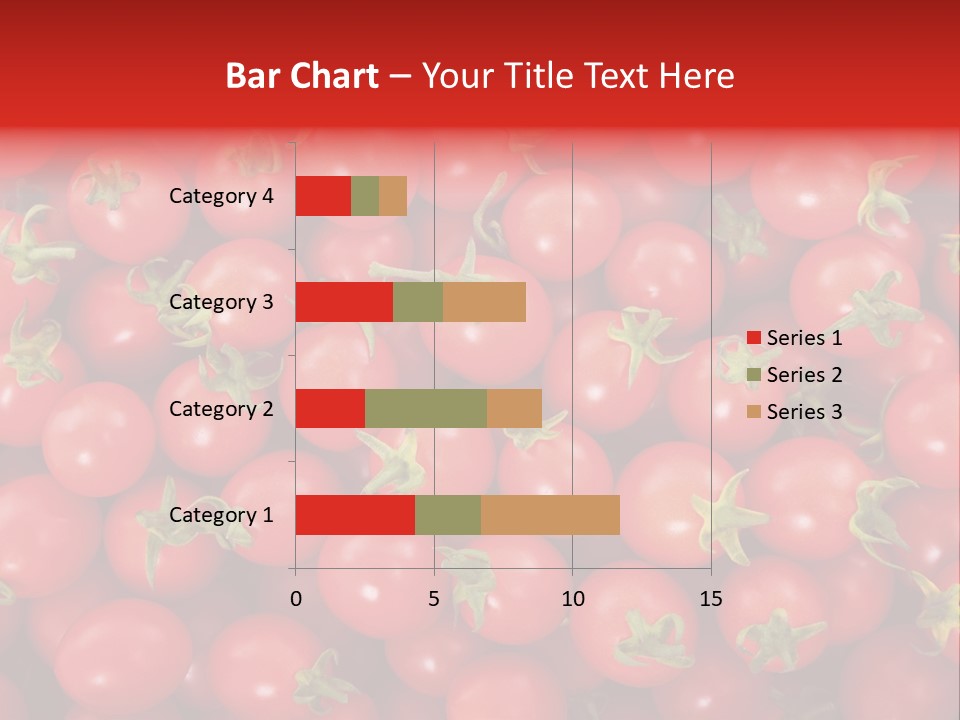 A Large Pile Of Red Tomatoes Powerpoint Template PowerPoint Template