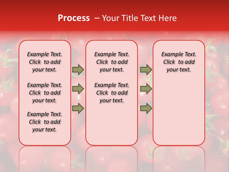 A Large Pile Of Red Tomatoes Powerpoint Template PowerPoint Template