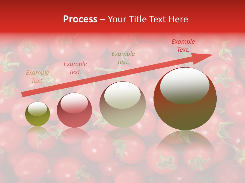 A Large Pile Of Red Tomatoes Powerpoint Template PowerPoint Template