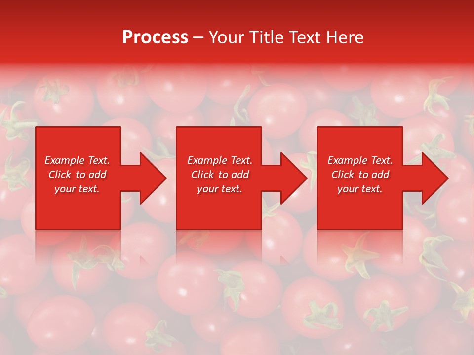 A Large Pile Of Red Tomatoes Powerpoint Template PowerPoint Template