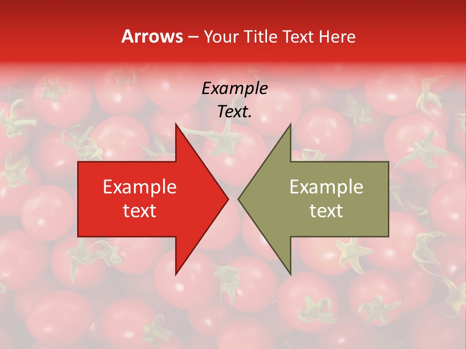 A Large Pile Of Red Tomatoes Powerpoint Template PowerPoint Template