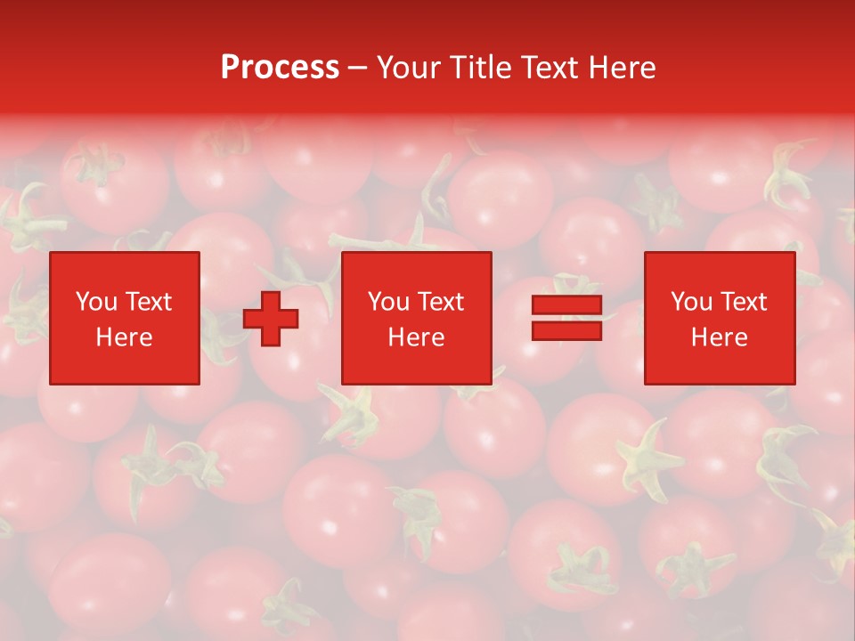A Large Pile Of Red Tomatoes Powerpoint Template PowerPoint Template