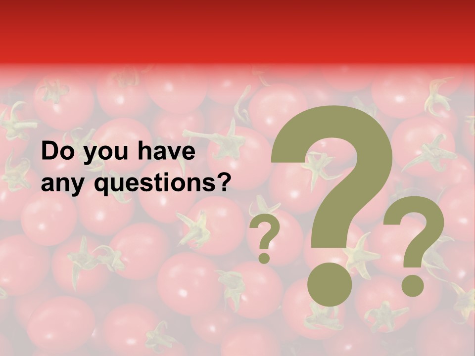 A Large Pile Of Red Tomatoes Powerpoint Template PowerPoint Template