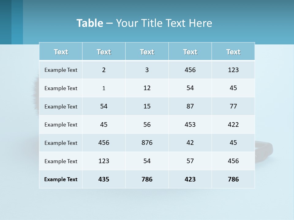 A Ferret Looking At A Cell Phone On A Blue Background PowerPoint Template