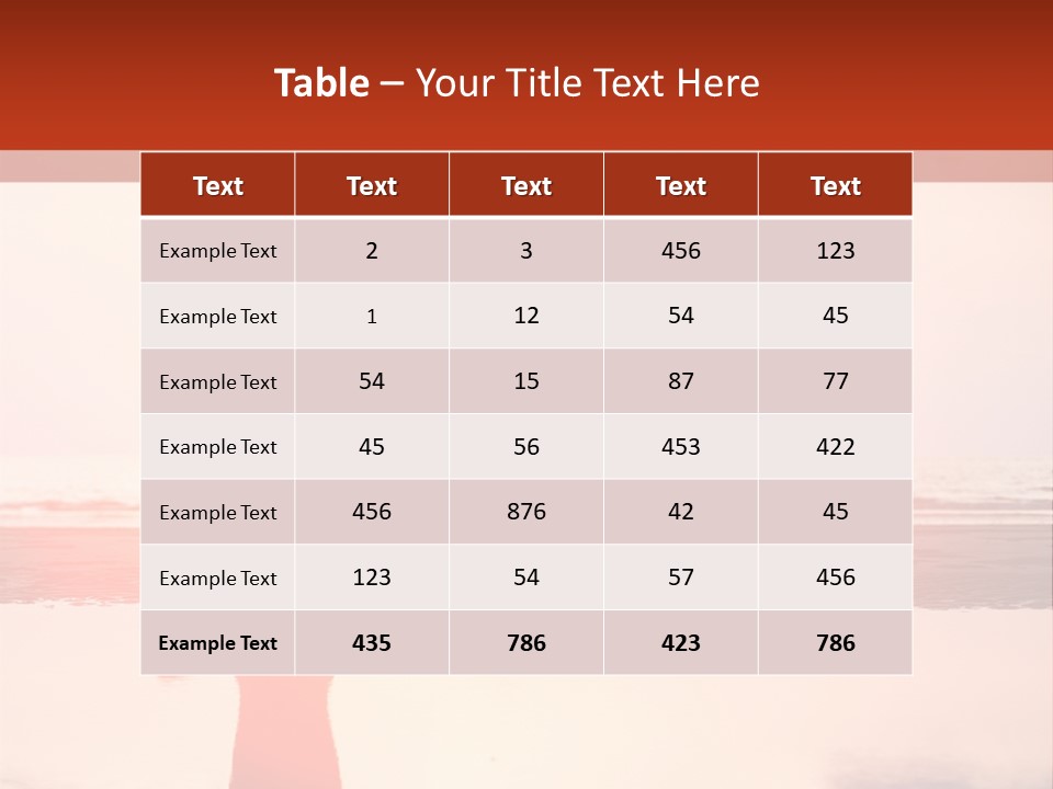 A Person Doing Yoga On The Beach With The Sun In The Background PowerPoint Template