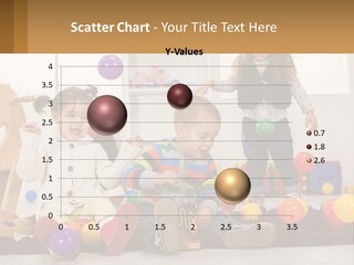 A Group Of Children Playing With Toys In A Room PowerPoint Template