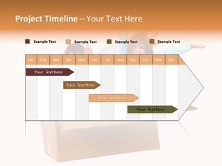 A Couple Of Kids Are In A Box PowerPoint Template