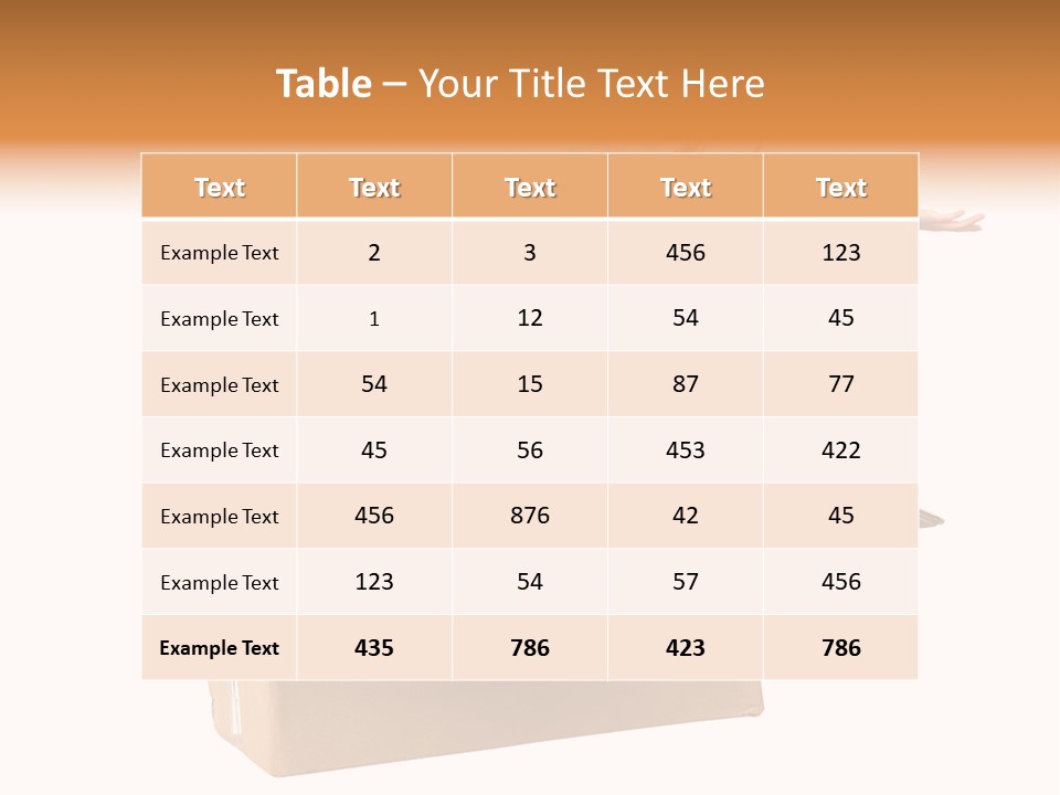 A Couple Of Kids Are In A Box PowerPoint Template