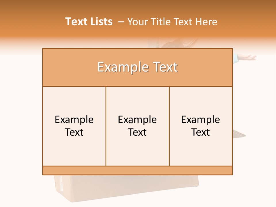 A Couple Of Kids Are In A Box PowerPoint Template