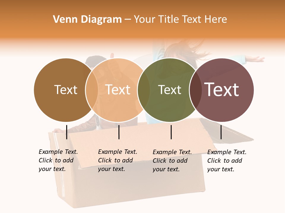 A Couple Of Kids Are In A Box PowerPoint Template