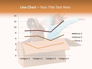 A Couple Of Kids Are In A Box PowerPoint Template