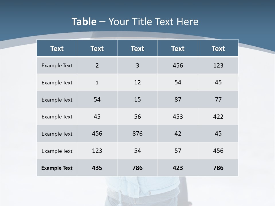 A Woman And A Child Playing In The Snow PowerPoint Template