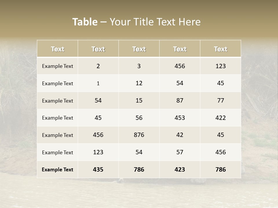 A Herd Of Elephants Standing Next To A Body Of Water PowerPoint Template