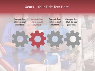 A Group Of Women In Scrubs Standing Next To Each Other PowerPoint Template