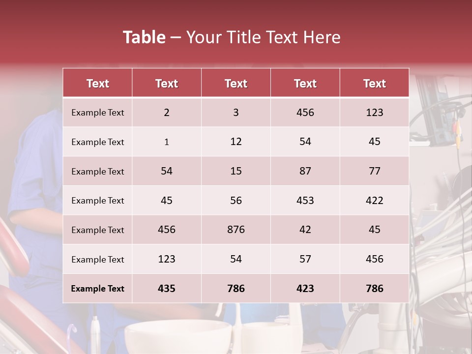A Group Of Women In Scrubs Standing Next To Each Other PowerPoint Template
