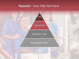 A Group Of Women In Scrubs Standing Next To Each Other PowerPoint Template