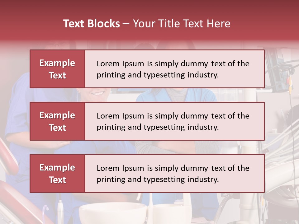 A Group Of Women In Scrubs Standing Next To Each Other PowerPoint Template