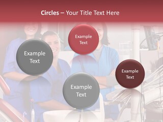 A Group Of Women In Scrubs Standing Next To Each Other PowerPoint Template