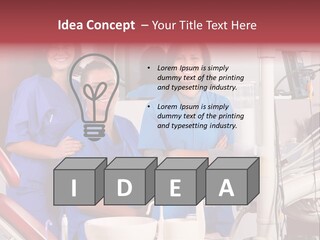 A Group Of Women In Scrubs Standing Next To Each Other PowerPoint Template