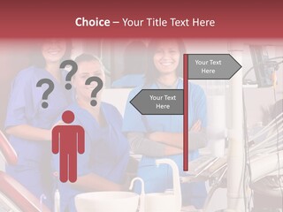 A Group Of Women In Scrubs Standing Next To Each Other PowerPoint Template