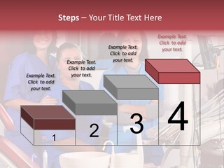 A Group Of Women In Scrubs Standing Next To Each Other PowerPoint Template