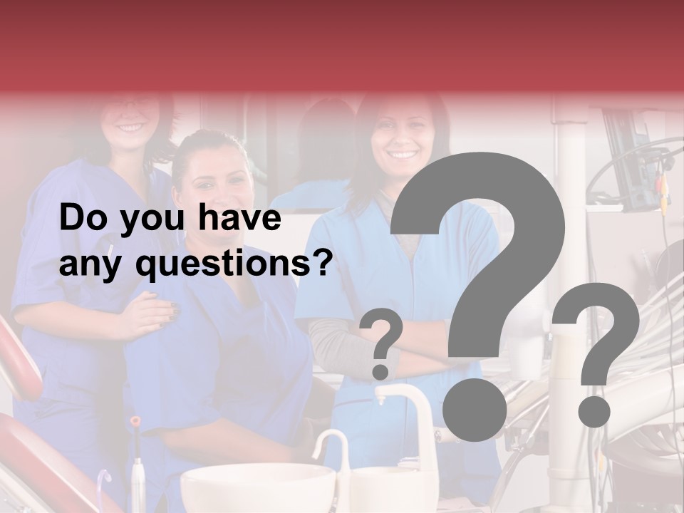 A Group Of Women In Scrubs Standing Next To Each Other PowerPoint Template