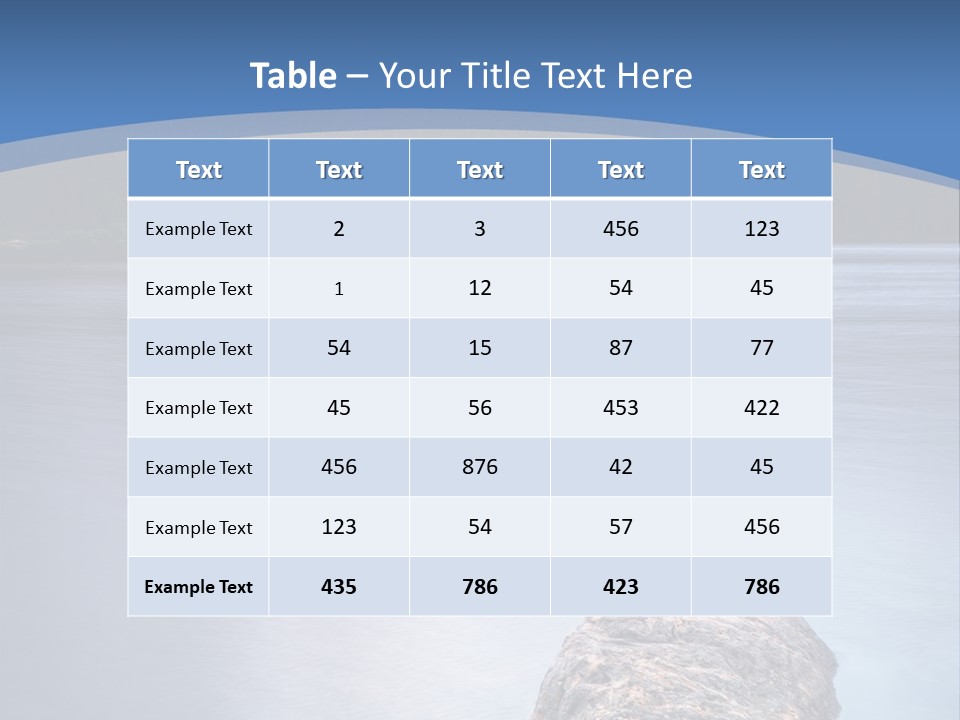 A Lake With Rocks In The Water And Mountains In The Background PowerPoint Template