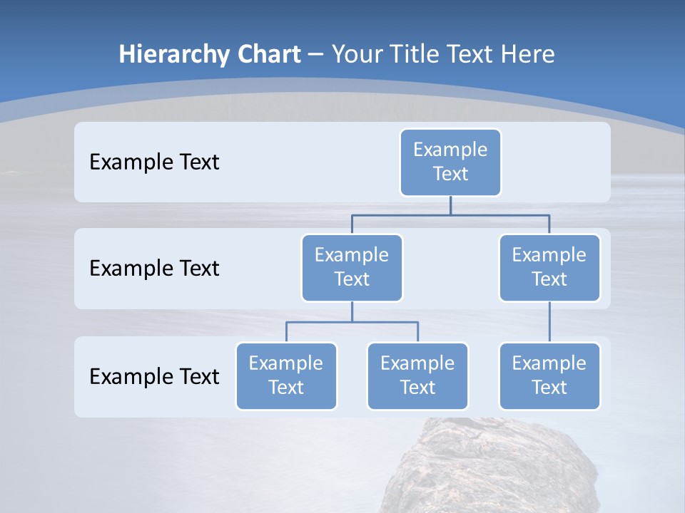 A Lake With Rocks In The Water And Mountains In The Background PowerPoint Template