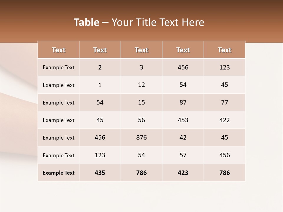 A Child's Hands Holding Another Child's Hand PowerPoint Template