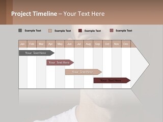 A Man In A Cap Is Looking At The Camera PowerPoint Template