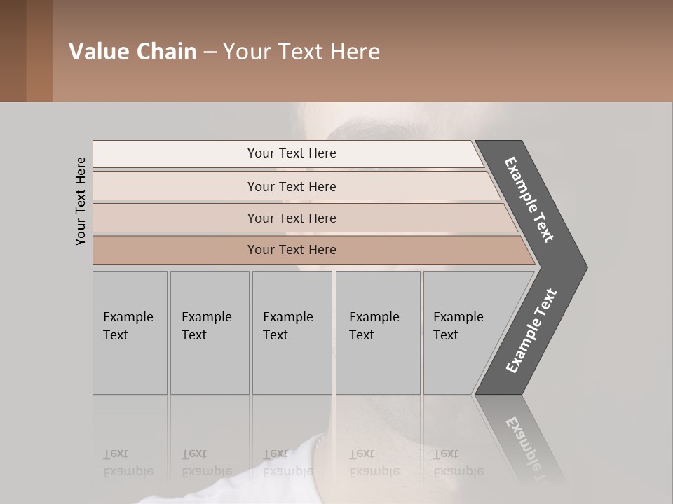 A Man In A Cap Is Looking At The Camera PowerPoint Template