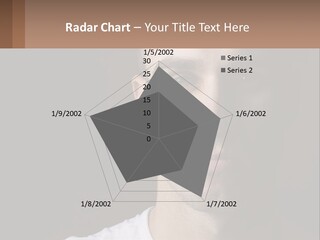 A Man In A Cap Is Looking At The Camera PowerPoint Template