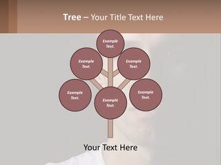 A Man In A Cap Is Looking At The Camera PowerPoint Template