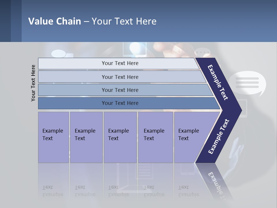 A Person Pressing A Button On A Touch Screen PowerPoint Template