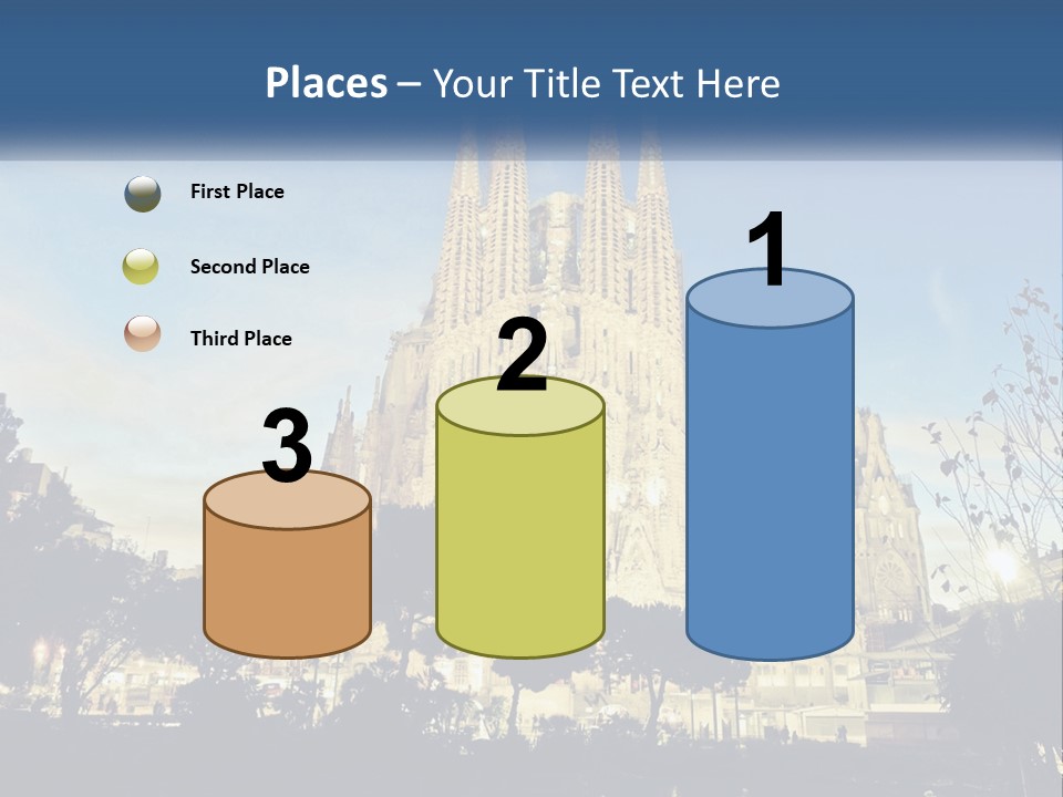 A Picture Of A Church With A Blue Sky In The Background PowerPoint Template