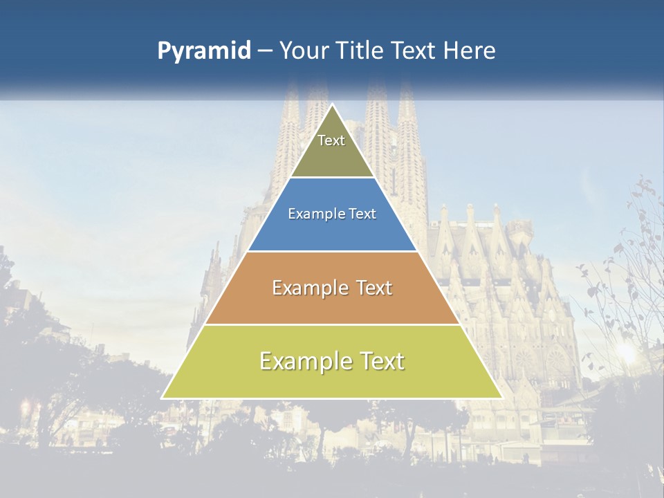 A Picture Of A Church With A Blue Sky In The Background PowerPoint Template